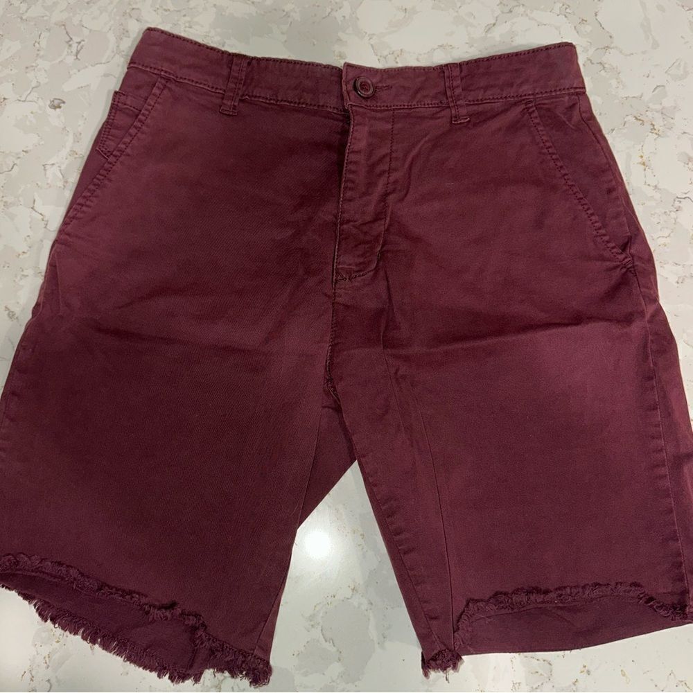 American Rag Mens Maroon Shorts